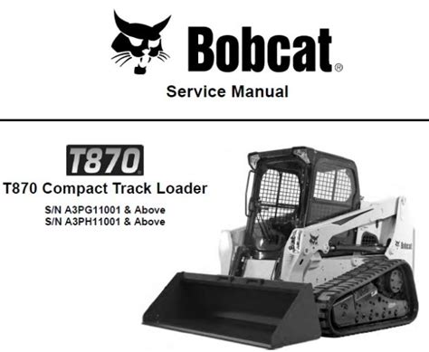 bobcat t870 service manual